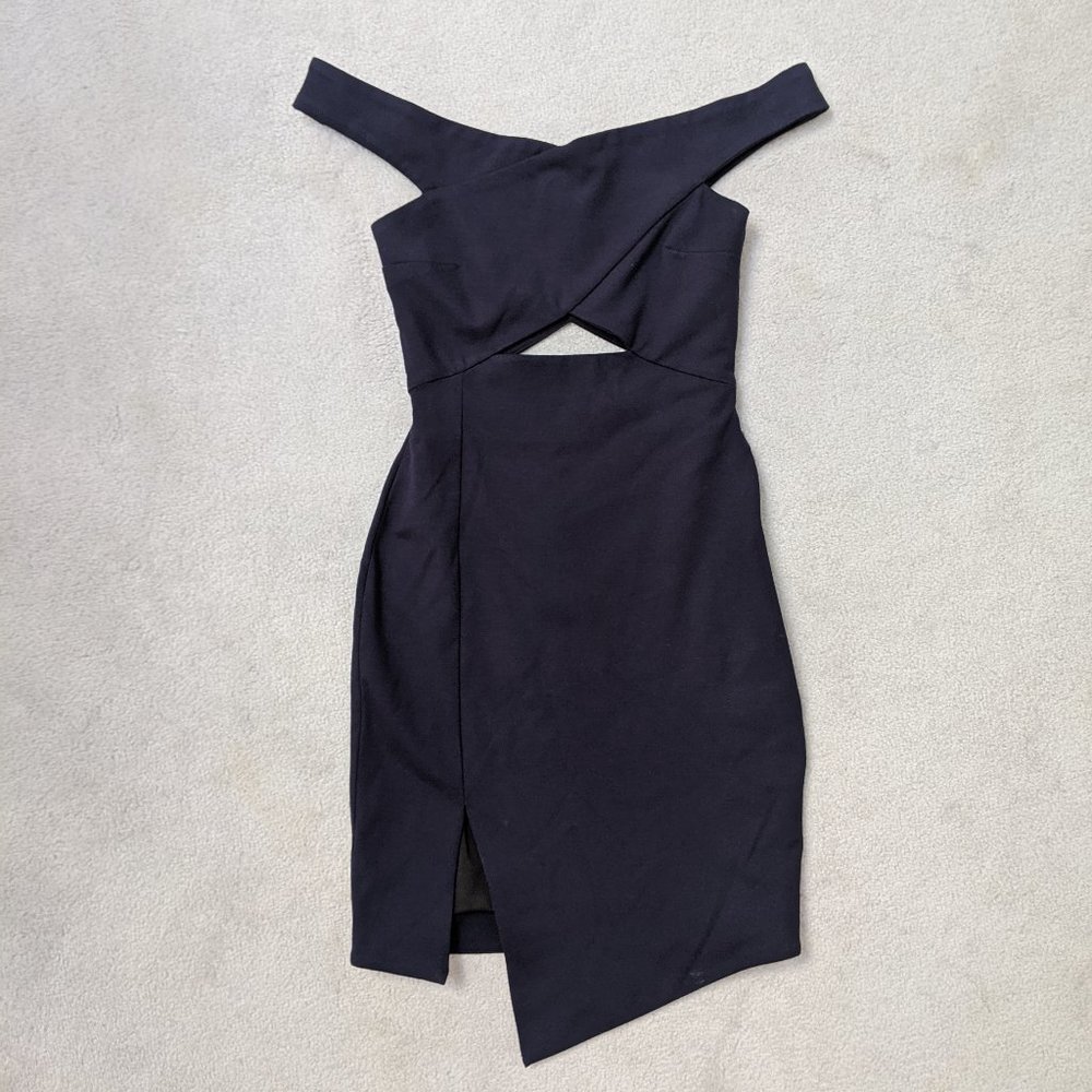 Bec & Bridge Off-Shoulder Mini Dress